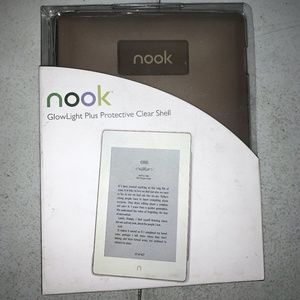 NEW - Nook Glowlight Clear Protective Case